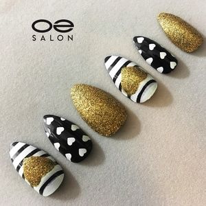 O2 Salon 5438 Fake False Nails Art (48 pcs/2 set)